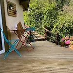 Gæstehus La D Hotes De Marie Independante Et Sa Terrasse Avec Vue Panoramique Proche Alpes Mancelles 4*