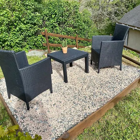 La D Hotes De Marie Independante Et Sa Terrasse Avec Vue Panoramique Proche Alpes Mancelles Guest house 4*