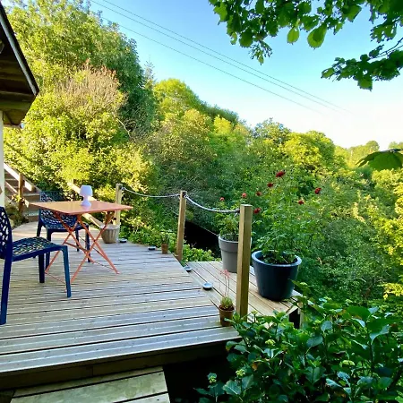 La D Hotes De Marie Independante Et Sa Terrasse Avec Vue Panoramique Proche Alpes Mancelles Sillé-le-Guillaume
