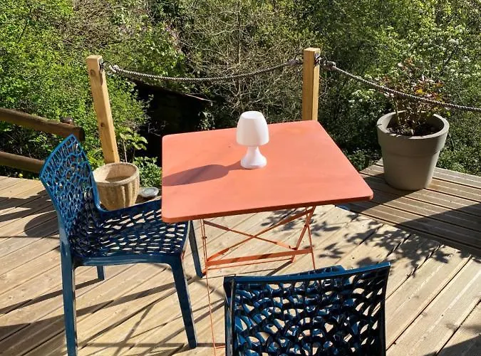 La D Hotes De Marie Indépendante Et Sa Terrasse Avec Vue Panoramique Proche Alpes Mancelles 4* Sillé-le-Guillaume