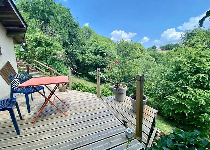 La D Hotes De Marie Indépendante Et Sa Terrasse Avec Vue Panoramique Proche Alpes Mancelles Maison d'hôtes 4*