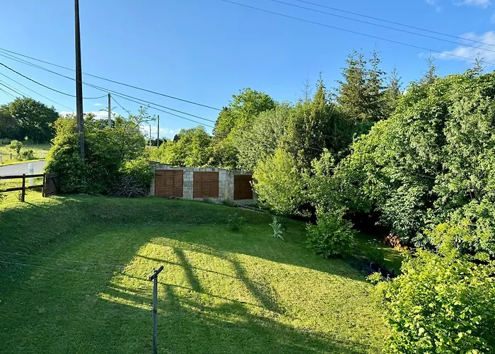 La D Hotes De Marie Indépendante Et Sa Terrasse Avec Vue Panoramique Proche Alpes Mancelles Maison d'hôtes